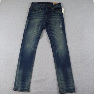 Aeropostale Jeans Mens 29x32 Aero Skinny 5-Pocket Stretch Flex Denim Blue NWT
